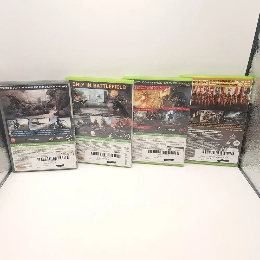 Xbox 360 Lot of 24 Games Skyrim Mass Effect Crysis 3 Deadrising Batman Destiny